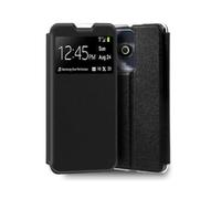 Cool Custodia Flip Cover per ZTE Blade A75 Liscio Nero