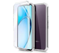 Cool Custodia Silicone 3D per OPPO A60 (Trasparente Frontale + Posteriore)
