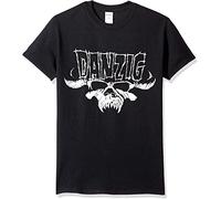 Cool Custom Unique Funny Danzig Marilyn Regular Pattern Men's Top Tee T-Shirt Black XXL