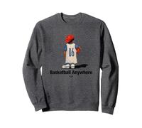 Cool Cute Basketball Anywhere with a Basketball kid Player Felpa