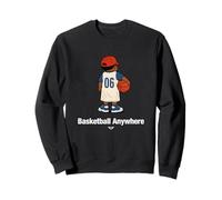 Cool Cute Basketball Anywhere with a Basketball kid Player Felpa