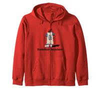 Cool Cute Basketball Anywhere with a Basketball kid Player Felpa con Cappuccio