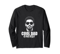 Cool Dad Energy Moderno Elegante Padre Vibes Maglia a Manica