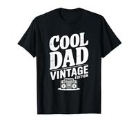 Cool Dad Vintage Edition Radio Amante per Padri Maglietta