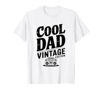 Cool Dad Vintage Edition Radio Amante per Padri Maglietta