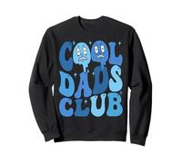 Cool Dads Club Groovy Logo Birthday Fathers Day Dad Daddy Felpa