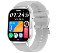 Cool Delta Bluetooth 48mm AMOLED Grigio IP67 SpO2 Cardiofrequenzimetro Monitor Sonno
