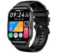 Cool Smartwatch Delta Silicone Nero (Amoled, Chiamate, Salute, Sport), Nero, Grande
