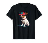 Cool design del cane di realtà virtuale per un fascino straordinario Maglietta