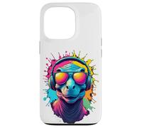 Cool Dino Vibes Con Spruzzi Di Colore Custodia per iPhone 13 Pro
