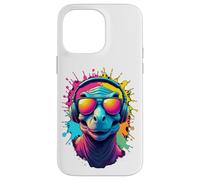 Cool Dino Vibes Con Spruzzi Di Colore Custodia per iPhone 14 Pro Max