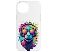 Cool Dino Vibes Con Spruzzi Di Colore Custodia per iPhone 15 Plus