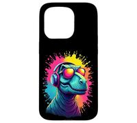 Cool Dino Vibes Con Spruzzi Di Colore Custodia per iPhone 15 Pro