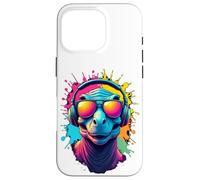 Cool Dino Vibes Con Spruzzi Di Colore Custodia per iPhone 16 Pro