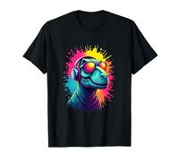 Cool Dino Vibes con Spruzzi di Colore Maglietta