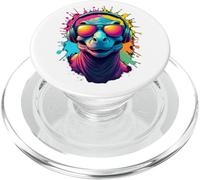 Cool Dino Vibes Con Spruzzi Di Colore PopSockets PopGrip per MagSafe