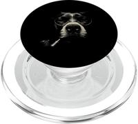 Cool Dog Smoking Occhiali da sole Retro Pop Art Canine Design PopSockets PopGrip per MagSafe