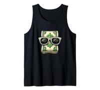 Cool Dollar Bill Cartoon Costume per Ragazzi e Ragazze Canotta