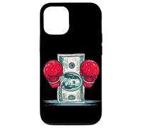 Cool Dollar Bill in Boxing Arena per gli amanti dello sport e del denaro Custodia per iPhone 12/12 Pro