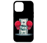 Cool Dollar Bill in Boxing Arena per gli amanti dello sport e del denaro Custodia per iPhone 12 Pro Max