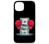 Cool Dollar Bill in Boxing Arena per gli amanti dello sport e del denaro Custodia per iPhone 13