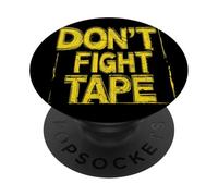 Cool Don't Fight the Tape Costume per gli appassionati di idiomi e discorsi PopSockets PopGrip Adesivo