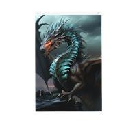 Cool Dragon Welcome Garden Flag 2x3 Ft Double Sided No Fade House Yard Flags Photo Sfondo Banner per Cortile Portico Prato Decorazione Esterna