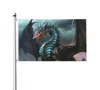 Cool Dragon Welcome Garden Flag 90x150 Cm No Fade Double Sided Casa Yard Bandiere Outdoor Banner Decor Per Cortile Portico Prato