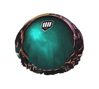 Cool Drum Set Cuffia da doccia leggera per donne e uomini Cappello riutilizzabile Cappello morbido e cuffia per capelli da bagno