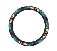 Cool Drums Set Coprivolante elastico con stampa per auto da donna e uomo, universale da 15 pollici, caldo d'inverno e fresco d'estate