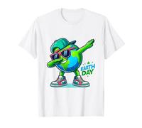 Cool Earth Dabbing Divertente Pianeta Dab Giornata della Terra Ecologia amanti Maglietta