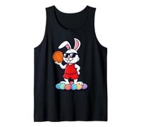 Cool Easter Bunny Giocare Basket Occhiali da Sole Canotta