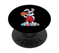 Cool Easter Bunny Giocare Basket Occhiali Da Sole PopSockets PopGrip Adesivo