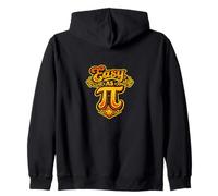 Cool Easy As Pi Retro Matematica Felpa con Cappuccio