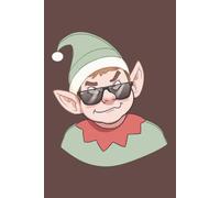 Cool Elf Dot Grid Notebook: Funny Christmas Journal with Dotted Pages - 200 Pages, 6x9 Inch | Holiday-Themed Notebook for Writing, Lists, or Notes