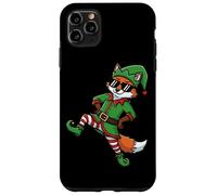 Cool Elf Fox Occhiali da sole Christmas Spirit Custodia per iPhone 11 Pro Max