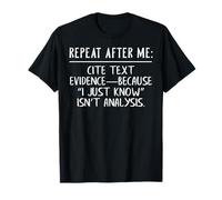 Cool English Teacher Humor for Classroom Grammar Lovers Maglietta