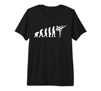 Cool Evolution Taekwondo Karate Aikido Ju Jutsu Judo Kung Fu Maglietta Premium