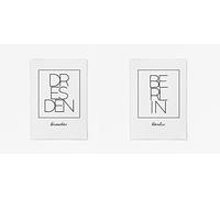 Cool Factory | Poster A3 della città | carta da 250 perline | foto per soggiorno e camera da letto | ampia selezione di motivi | poster minimalista | idea regalo perfetta