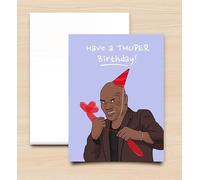 COOL&FAMOUS Wenskaart Mike Tyson