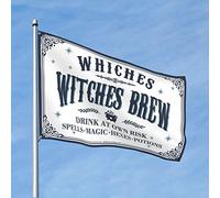 Cool Flags Room Guys Witches Brew Flag 1 Garden Flags Funny Man Cave Rules (120 x 180 cm)