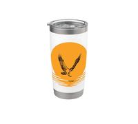 Cool Flying Osprey Birdwatching Regalo Uomini Donne Bambini Giovani Bicchiere termico in acciaio inox doppia parete
