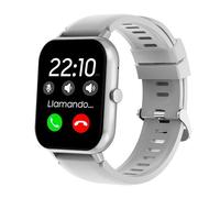 Cool Forest Bluetooth 42mm Display 1.83" Rettangolare Argento IP67 SpO2 Cardiofrequenzimetro