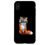 Cool Fox Gamer in realtà virtuale Custodia per iPhone XS Max