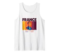 Cool France World Inspired, France Outfit Fashion Graphic Canotta