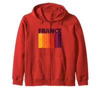 Cool France World Inspired, France Outfit Fashion Graphic Felpa con Cappuccio