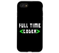 Cool Full Time Coder - Regalo del codificatore per i codificatori Custodia per iPhone SE (2020) / 7 / 8