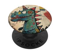 Cool Fun Dino con toppe PopSockets PopGrip Adesivo