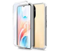 Cool Funda de Silicona 3D Frontal + Trasera Transparente para Oppo A38