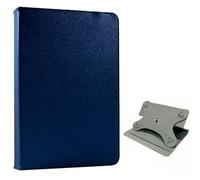 Fantastica custodia girevole blu liscia per ebook/tablet da 9".